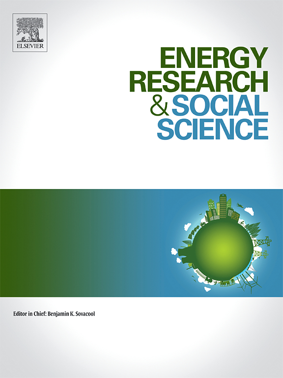 The global energy transition and place attachment in coal mining communities: Implications for heavily industrialized landscapes