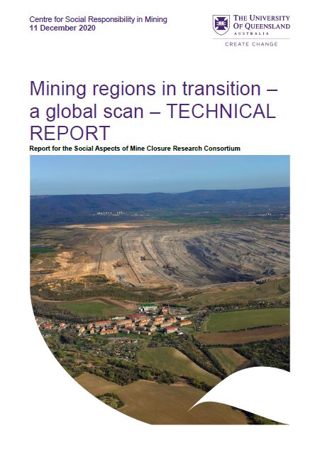 Mining regions in transition – a global scan – TECHNICAL REPORT
