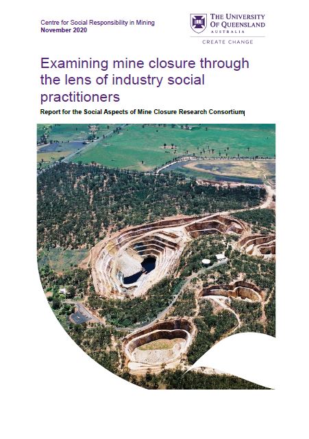 Examining mine closure through the lens of industry social practitioners