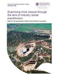 Examining mine closure through the lens of industry social practitioners