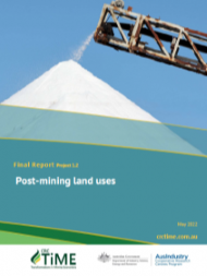 Post-mining land uses