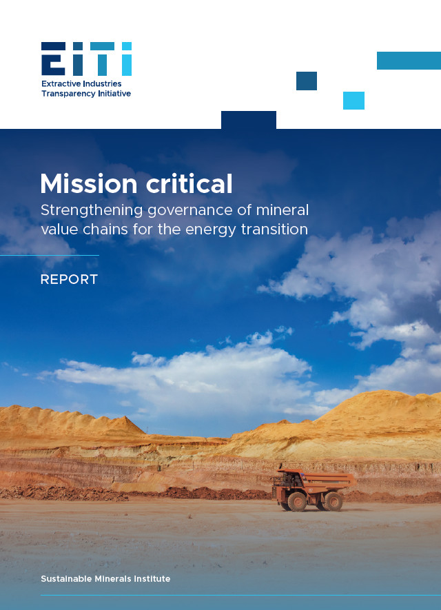 Mission critical: strengthening governance of mineral value chains for the energy transition