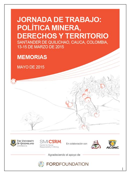 Jornada de trabajo: política minera, derechos y territorio