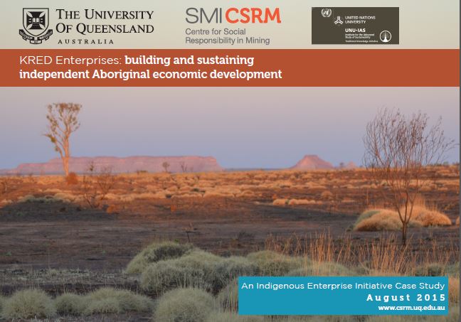 KRED Enterprises: building and sustaining independent Aboriginal economic development