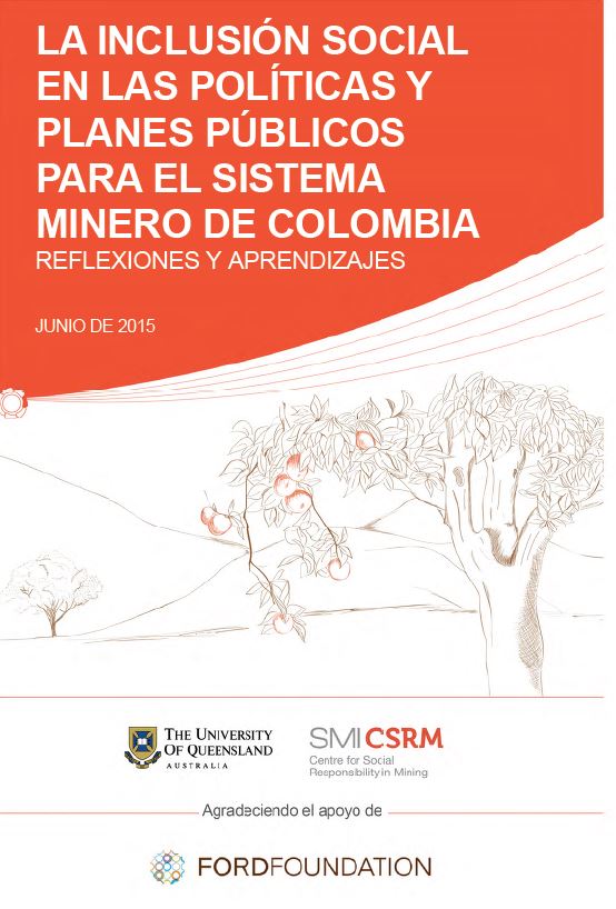 Promoviendo la Inclusión Social en la Planeación Minera Nacional: reflexiones y aprendizajes