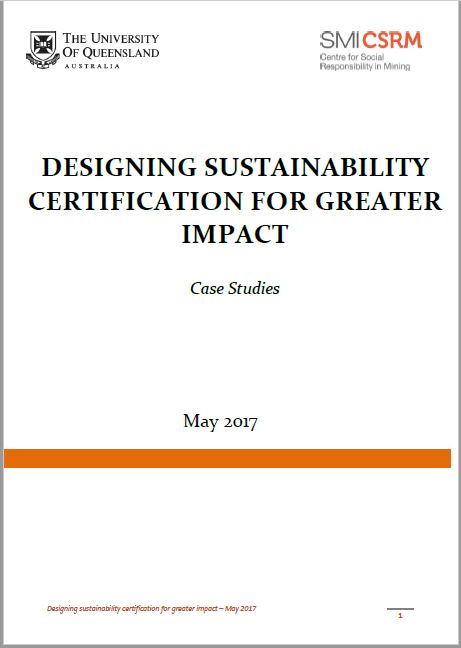 Designing sustainability certification for greater impact