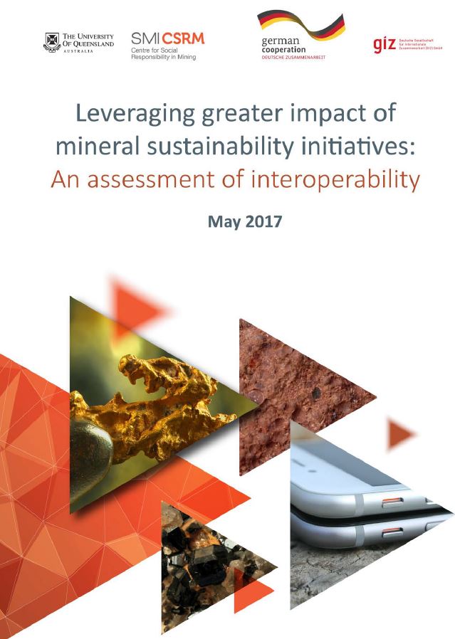 Leveraging greater impact of mineral sustainability initiatives: an assessment of interoperability